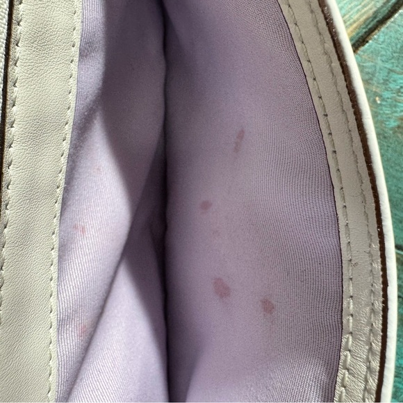 Coach White Patent Leather Clutch Wristlet Wallet - Picture 4 of 16